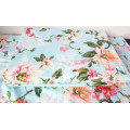 Ropa de cama de algodón de bajo precio floral impreso para el diseño casero